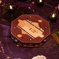MU Horoscope wooden music box 3d three-dimensional jigsaw hand diy to send boyfriend birthday gift Christmas toy decoration comp