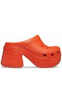 Saboti Crocs Classic Siren Clog 38-39 EU - W8 US Rosu - Lava Women Casual Sandals 38-39 raudona