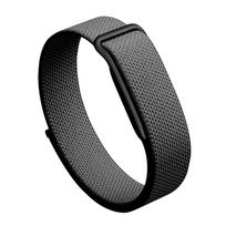 Nailono kilpa Sportinis pintas laikrodžio dirželis Google Fitbit Air Comfort Sport Elastingas riešo dirželis Atsarginės dalys Priedai black