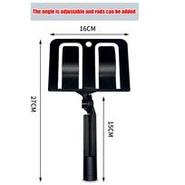 DIY Project Adjustable Angle Baffle Paint Sprayer Clamp Holder Set for Home Convenience
