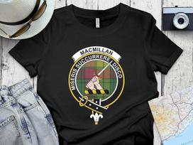 Clan MacMillan Crest Tartan T-Shirt & Sweatshirt – Scottish Apparel XL