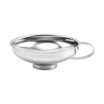 Large-caliber funnel with wide mouth1pc, stainless steel funnel, oil, kimchi, fruit, enema powder, household oil leakage