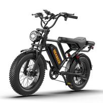 20 colių riebalų padangų elektrinis dviratis HEADEER BK20 48V20AH baterija 750W variklis Elektrinis dviratis 150KG apkrova 80KM nuotolis Off-Road E-Bike