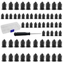 Tire Plug Kit 60 Pieces Professional Car Maintenance Tool Tire Repair Rubber Nail for Vehicles Trailer RV Automotive Sedan