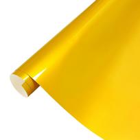 Liquid Metal Yellow Color Change Car Sticker Wrap Film Vinyl Film PET Bubble Free Wrapping Decal Car Sticker Interior Exterior 50x152cm