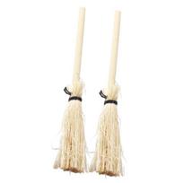 Madingas lėlių namelis Juokingas, patogus liesti medinis mini lėlių namelis 2pcs