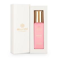 Bella Vita Luxury Rose Woman Eau De Parfum Kvepalai moterims su juodaisiais serbentais, vanile, jazminais| 100 ml 20 ml