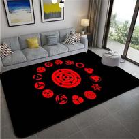 Anime Naruto neslystantys kilimėliai Dideli kilimėliai svetainei Patogūs kilimai Minkšti grindų kilimėliai miegamajam 40cm x 60cm