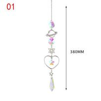 1pc Wind Chime Sun Catcher Pendant Dream Catcher Hanging Drop Home Garden Decor Windchime
