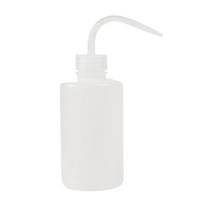 Buteliukas su siaura kakleliu, skaidria skale, nepralaidus, makiažo įrankis blakstienų priauginimui, PP 250ml balta