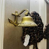 Siunčiame „Marine Bell“ aukščiausios kokybės aukščiausios kokybės sunkaus garso namų dekorą brown