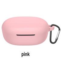Silikoninis apsauginis dėklas Xiaomi Redmi Buds 5 belaidėms Bluetooth ausinėms Redmi buds 5 Bluetooth earphone case rožinė