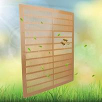 Plastic Beehive Propolis Trap Collector Beekeeping Frame Tool