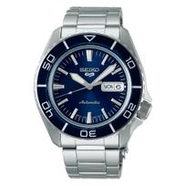 Seiko laikrodis Five Sports SKX Naujo kostiuminio stiliaus SBSA259 Vyriškas sidabrinis laikrodis