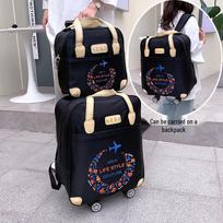 Li Shen Lightweight 4-Wheel Travel Backpack Trolley