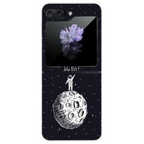 For Samsung Z Flip7 Hard Case ZFlip7 5G Transparent PC Phone Cases For Galaxy Z Flip 7 Fashion Cartoon Clear Protective Fundas For Samsung Z Flip7