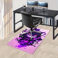 1 vnt. Šmėklos Pokémonas, Gengar Evoliucionavęs, Violetinis Dvasios Biuro Kilimas Minkštas Poliesterio Įėjimo Kilimas Plaunamas 60cm by 90cm gray