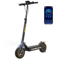 iScooter W9air Elektrinis paspirtukas su 48V 10AH baterija, dviguba pakaba juoda