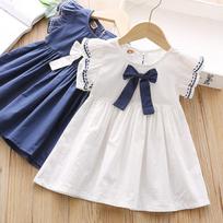 Girls New Year's Greeting Dress 2026 New Small and Medium-sized Children's Spring Festival Children's 90 balta