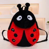 40cm Beetle Bag Cartoon Animal Ladybug Backpack Soft Stuffed Plush Playthings Knapsack Children Birthday Party Favors Boy Girls Gifts 40cm