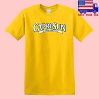 Caprisun Drinks 90's Men's Yellow Size S-5XL S