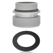 New Plastic Pool Pump Hose Adaptor Short 40mm to 1 1/2  Pump Replacement Pool Adapter Connects Fit for Intex