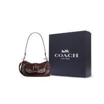 COACH Ashton Audinio Su Karvės Odos Pečių Krepšys Mažas Moteriškas Daugiaspalvis Gift Box Set (Basic Set + Black Gift Box)