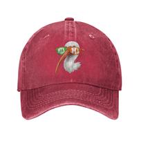 Miami Hurricanes Vintage American White Ibis with Sunglasses Sun Baseball Cap  yk Rock Snapback Cap Birthday Gift One Size