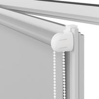 Blackout Roller Blind 84.4 x 175 cm Fabric Width 80 cm Grey