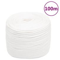 Boat Rope White 6 mm 100 m Polypropylene