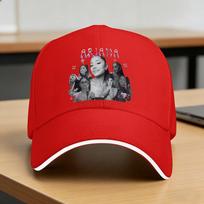 Summer Ariana Grande Baseball Cap  Hiking Fishing yk Retro Print Sun Trucker Hat Unisex Adult Wholesale Snapback Cap One Size