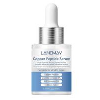 Copper Peptides Serum for Face, Anti-Aging Anti-Wrinkle Moisturizing Restore Collagen Enhance Skin Elasticity, Reduces Fine Lines & Wrinkles 30ml 1PCS