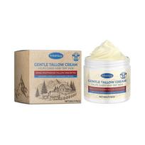 Beef Tallow for Skin, Beef Tallow Skincare Cream, 100% Organic Grass Fed Beef Tallow, Natural Handmade Lotion Whipped Beef Tallow Moisturizer for Face 1PCS