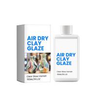 Air Dry Clay Glaze Clear Gloss Varnish 150ML 5FL OZ Protective Finish for Air Dry Clay and Acrylic Surfaces Suitable for Indoor Use One Size balta