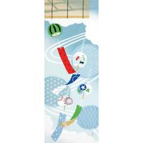 Hamamonyo Picture Tenugui hand Summer Breeze Wind Chimes (Japanese towel)