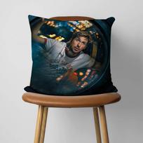 Movie P-Project Hail M-Mary 30X30Cm 45X45Cm Pillow Case Decor Protective Covers Comfortable Soft For Sofa Living Room Home Offic Peach skin 18*18(CM)-1Pcs