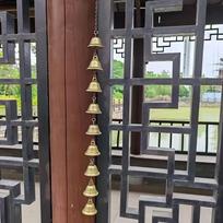 Creative wind chime decorative bells, suitable for courtyards, gardens and walls, Thanksgiving home decoration