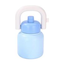 316 Stainless Steel Water Bottles 33oz BPA-Free Beverage Bottle with Handle Straw Insulated Sports Water Cup rožinė