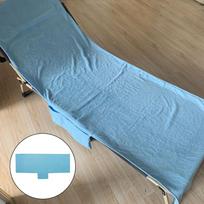 Absorbuojantis paplūdimio rankšluosčio užvalkalas gultui, nešiojamas 85 x 29 coliai mėlyna