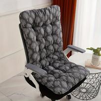 Ergonomic Office Chair Cushion with Integrated Backrest Support - Suitable for Multifunctional Use of Home and Car Seats pilka spalva