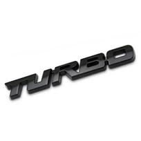 Automobilio lipdukas Turbo Turbo Metalinis lydinys 3D ženkliukas Automobilio modifikavimo priedai Galinis žymėjimas Šoninis žymėjimas Dekoratyvinis automobilio lipdukas 9.7X1.1cm