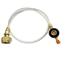 Outdoor Stove Camping Stove Propane Refill Adapter Burner LPG Flat Cylinder
