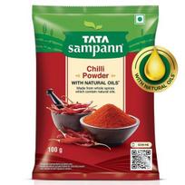 Tata Sampann Chilli Powder with Natural Oils, 100g, Lal Mirchi Powder, Mirchi Powder