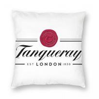 Tanqueray EST 1830 Londonas Pagalvės užvalkalas Poliesteris Linas Aksomas Kūrybinis Užtrauktuko Dekoravimas Kambario Pagalvės užvalkalas 12x12Inch