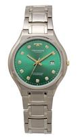 Technos T9B88IM Men's Titanium Date Watch, Silver