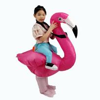 Pripučiamas rudojo lokio kostiumas Helovino vakarėliui ir festivalio pasirodymams One Size pink
