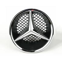 Automobilio grotelių emblema Žvaigždės ženklelis Priekinių grotelių logotipas Mercedes Benz W204 W205 W213 W253 W166 A B C E CLA GLB GLC GLE GLS Aksesuarai GLC GLE GLS 15-19