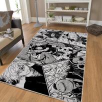 Manga dekoravimo kilimas Dope Anime dovana Manga filmo kilimas Anime kilimas Manga kilimas Vaikų kambario kilimai Populiarus Anime kilimas Modernus namų kilimas 40x60cm