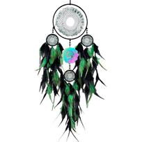 Handmade Dream Catcher Pendants 3D Wind Chimes Wall Hangings Ornament Home Decoration Wind Chimes Dream Catcher žalia