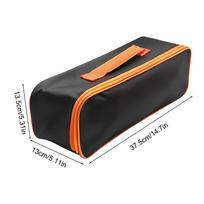 Car Tool Bag Oxford Wear-Resistant Vacuum Cleaner Box Tool Bag Organizer With Fixing Straps For Drivers Cars Vehicles Trunk Air